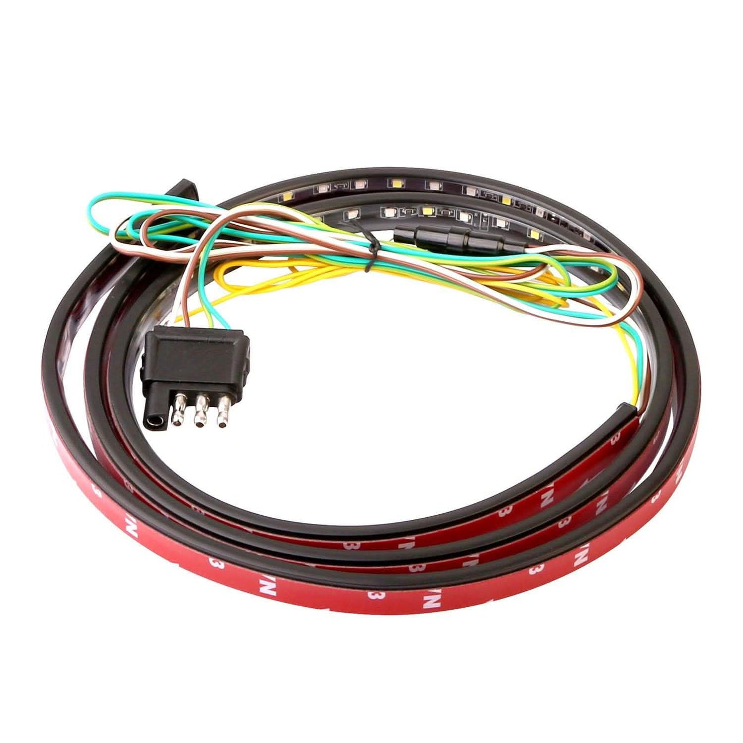 Tira de luces LED de freno/reversa/direccional para portón trasero de camioneta de 60"