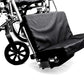 Hermell Products WC2218 Reposapiés acolchado para silla de ruedas, 1 unidad, negro