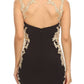 CLEARANCE - Eureka 6016 Lace Applique Sweetheart Short Cocktail Dress (Size XS)