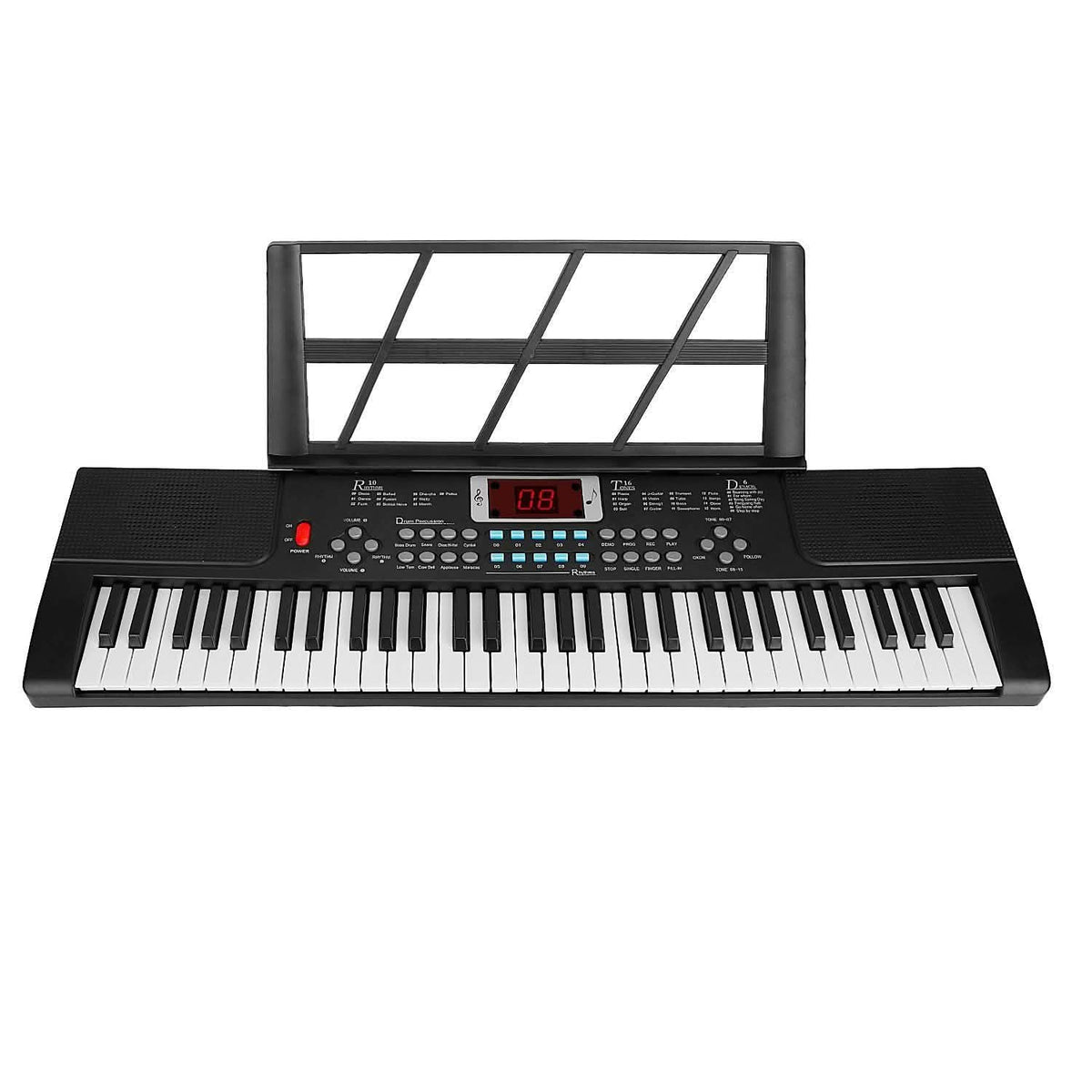 Teclado electrónico de música digital de 61 teclas