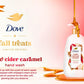 Dove Edición Limitada Dulces Festivos Jabón Líquido de Manos para Nutrición Profunda Manzana Caramelizada 12 oz