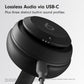 Auriculares inalámbricos supraaurales premium Beats Studio Pro - Hasta 40 horas de batería, cancelación activa de ruido, ideales para viajar y trasladarse, audio USB-C sin pérdidas, compatibles con Apple y Android - Negro (reacondicionado)