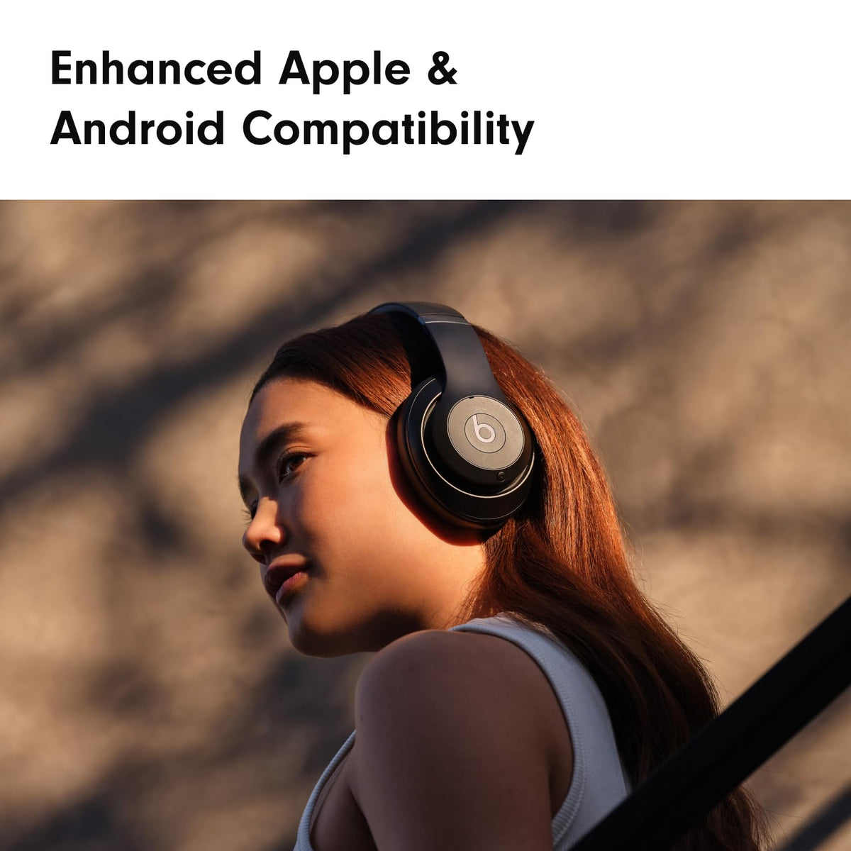 Auriculares inalámbricos supraaurales premium Beats Studio Pro - Hasta 40 horas de batería, cancelación activa de ruido, ideales para viajar y trasladarse, audio USB-C sin pérdidas, compatibles con Apple y Android - Negro (reacondicionado)