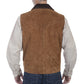 Scully Dusty Ridge (621 Calf Suede) – Men's Vest