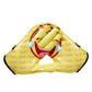adidas Adizero 12 Big Mood Laugh Adult Football Receiving Gloves Yellow X-Large