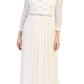 CLEARANCE - Celavie 6305L Three-Quarter Length Lace Sleeve Dress A-line (Size M)