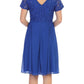 LIQUIDACIÓN - Vestido largo hasta la rodilla Celavie 6320S de manga corta (Talla L)