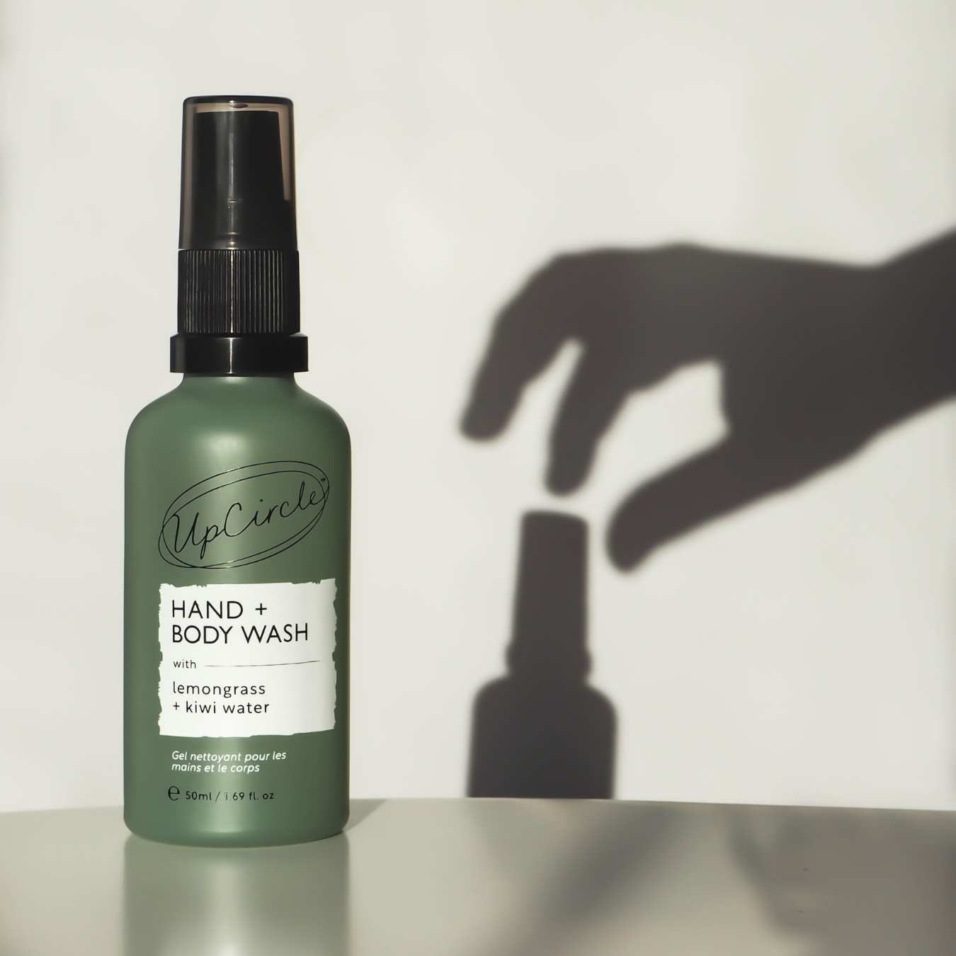 Gel de manos y cuerpo natural con citronela - Tamaño de viaje