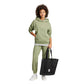 adidas Womens All SZN Fleece Loose Pants Tent Green