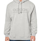 adidas Mens All SZN Fleece Graphic Hoodie Medium Grey Heather X-Large