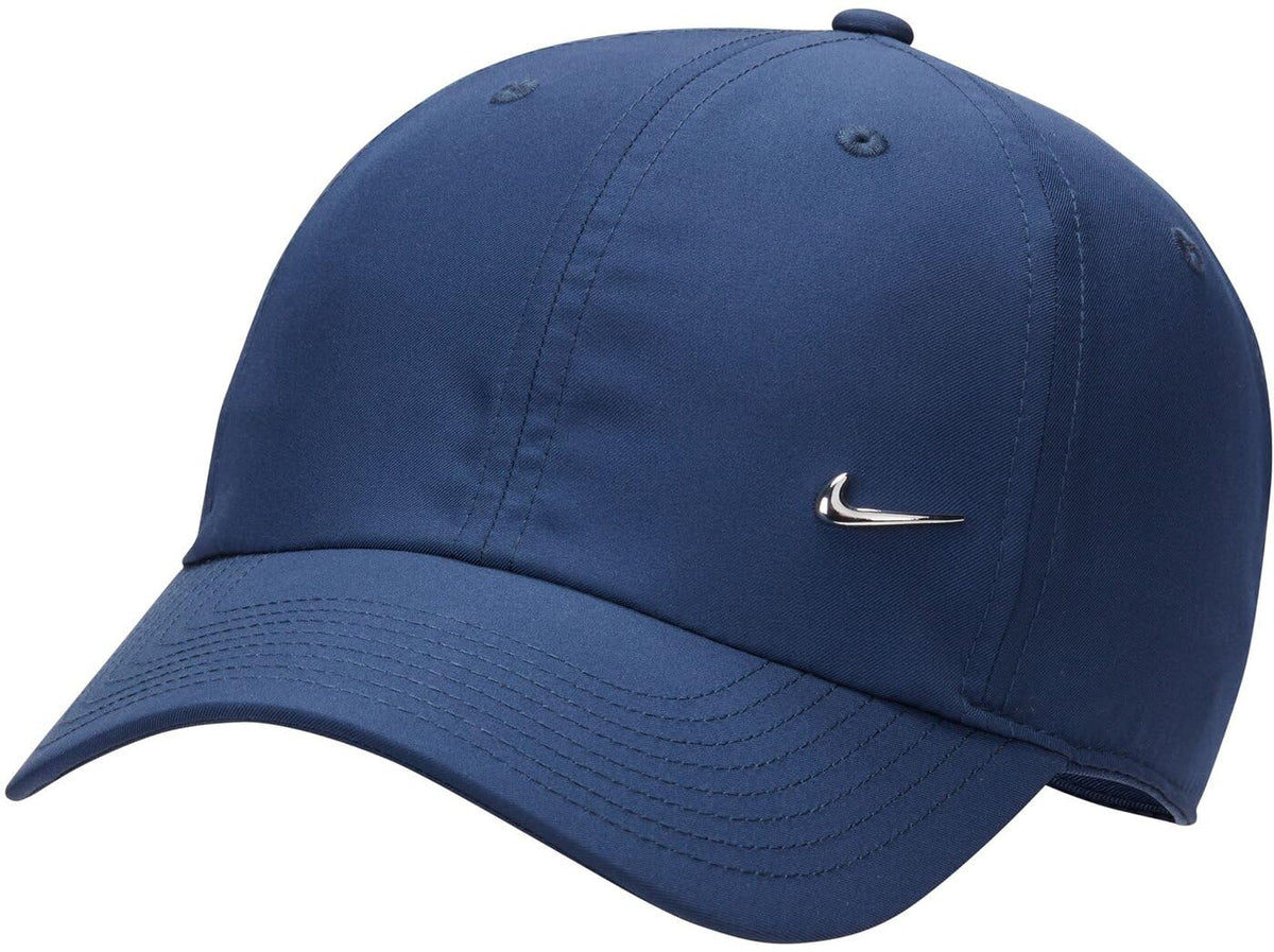 NIKE Deporte Azul Marino Medianoche/Plateado Metálico Extra Grande