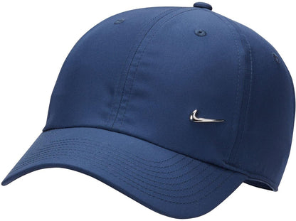 NIKE Deporte Azul Marino Medianoche/Plateado Metálico Extra Grande