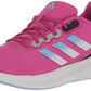 adidas Womens RUN FALCON 3.0 W WIDE Lucid Fuchsia/Blue Dawn/White 8