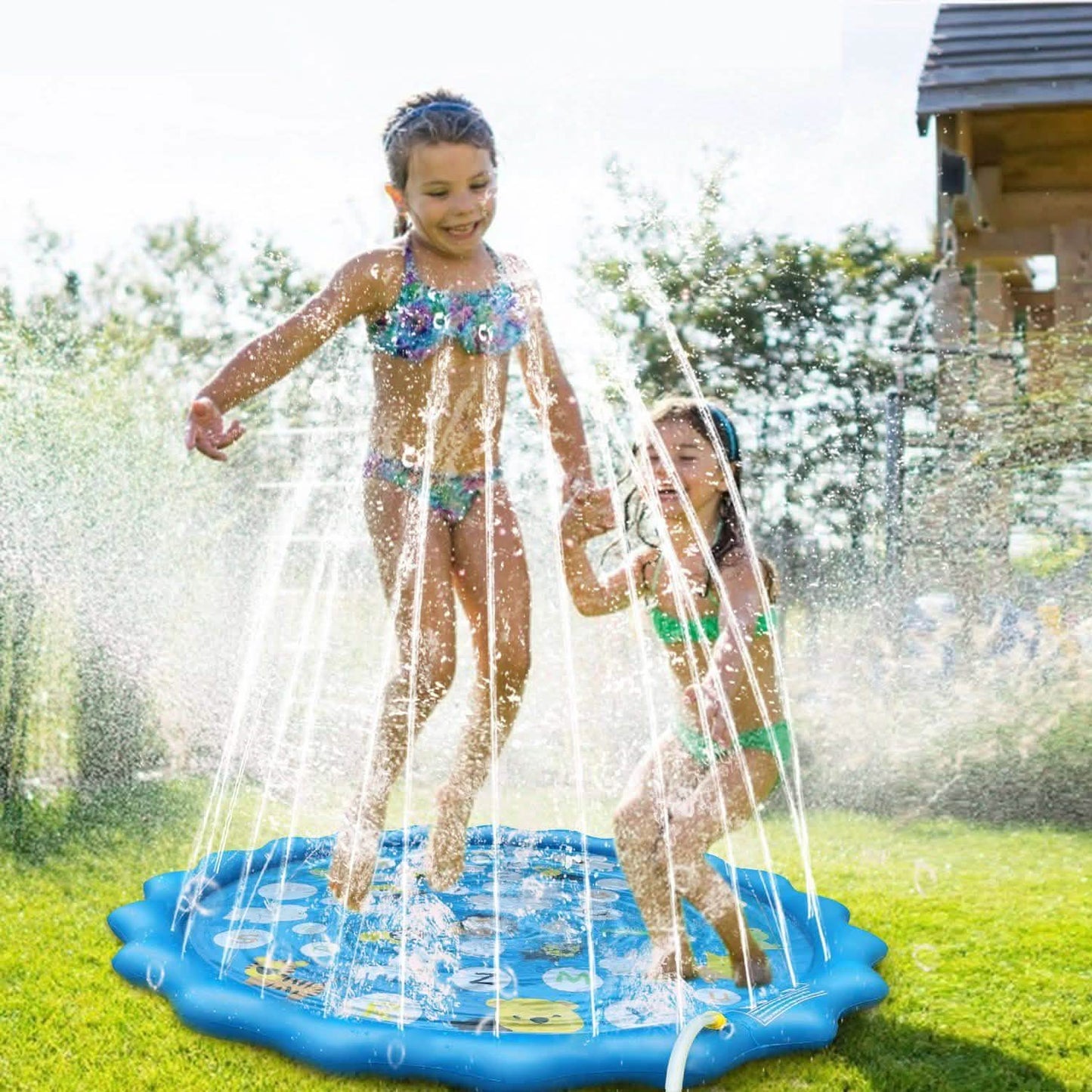 Rociador de piscina inflable de 68" para niños