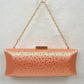 Elegant Studded Crystal Clutch Womens Evening Bag