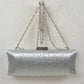 Elegant Studded Crystal Clutch Womens Evening Bag