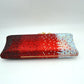 Elongated Evening Clutch Bag with Slender Chain Strap