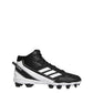 Tacos adidas Icon 7 Mid MD para hombre, color negro, talla 12