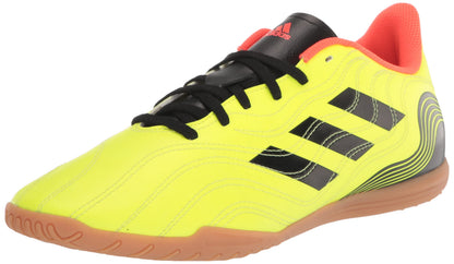 adidas Unisex Copa Sense.4 Zapatillas de fútbol sala Team Solar Yellow/Black/Solar Red 12.5 US Hombre