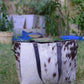 Cowhide Crossbody Bag - Chic Genuine Leather Purse with Adjustable Strap, Perfect Everyday Leather Crossbody for Her
