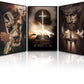 3 Piezas Arte de Pared Jesús Póster de Jesús León Cuadros Pinturas Cristianas Arte Bíblico de Cruz Impresiones en Lienzo Decoración de Cruz y Paloma de la Paz Serie Redención y Dios para Decoración de Pared de Habitaciones Iglesias Religiosas Sin Marco