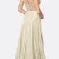 Juliet 699 Metallic Glitter Dress Embellished Bodice V-Neck Sleeveless