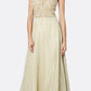 Juliet 699 Metallic Glitter Dress Embellished Bodice V-Neck Sleeveless