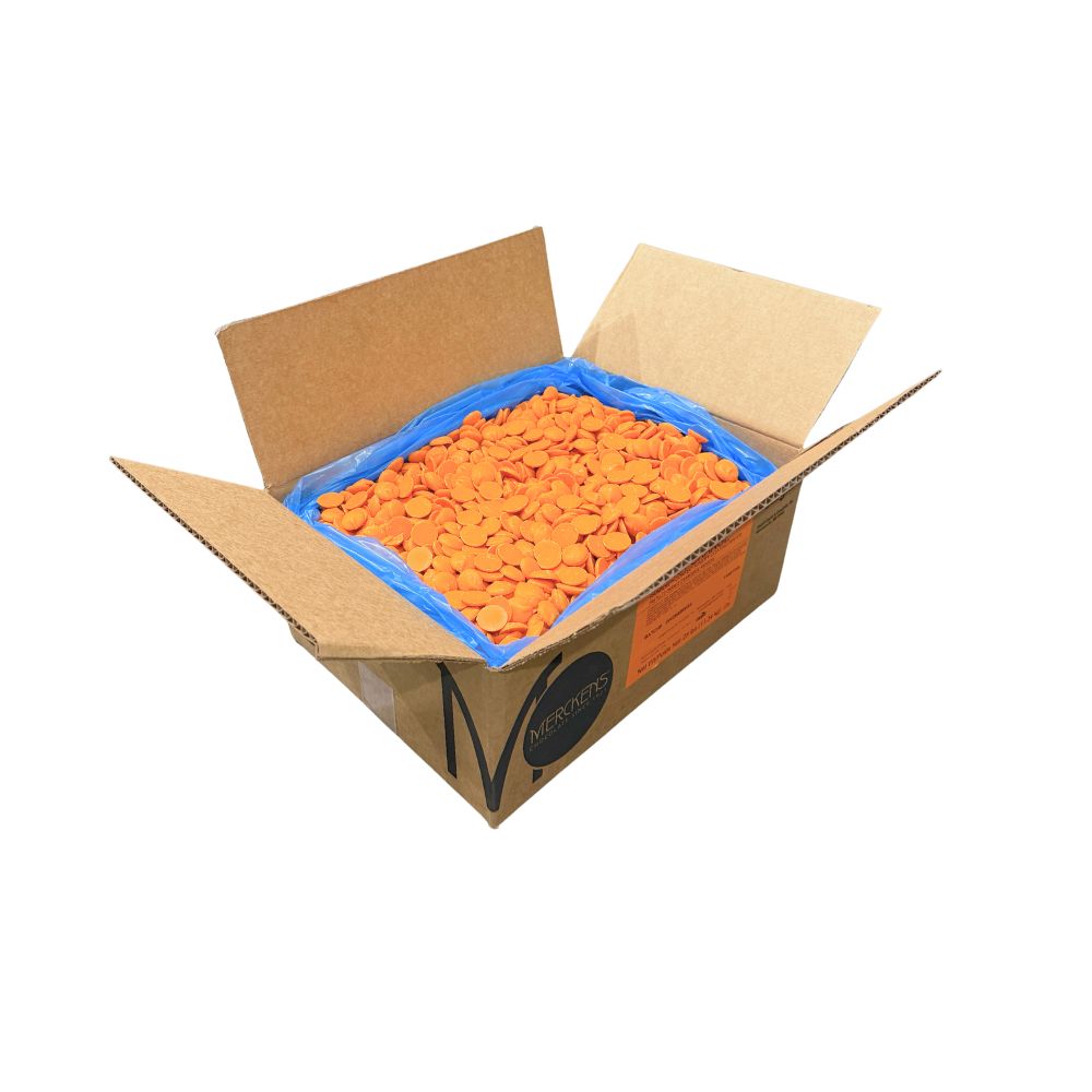 Merckens Orange Vanilla-Flavored Candy Coating & Melting Wafers – Bulk Value Bag
