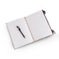 Dark Brown 7 Stones Leather Diary