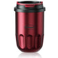 Travel Coffee Mug 14 oz Ceramic Lined Tumbler, Double Wall Stainless Steel Coffee Cup with Lid, Vacuum Spill Proof Mini Water Bottle, Insulated Thermal Mug for Home Office, Red