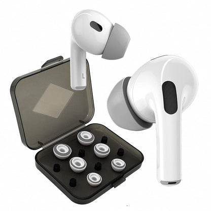 Puntas de repuesto para auriculares STATIK CloudBuds, puntas de espuma viscoelástica para auriculares Pro de 1ª y 2ª generación con Cloudfoam, 3 tamaños de repuesto para auriculares: grande, mediano y extrapequeño.