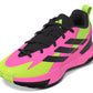 adidas Cross Em Up Select Basketball Sneaker Lucid Pink/Aurora Black/Lucid Lemon 1 US Unisex Little Kid