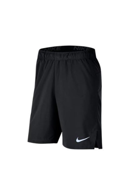 Nike Team Pantalón Corto Tejido DRI-FIT Flex para Hombre (SIN Bolsillos) (as1 Alpha xx_l Regular Regular Negro)