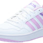 adidas Kids Hoops 3.0 Low Top Basketball Sneaker White/Bliss Lilac/Violet Fusion 6.5 US Unisex Toddler