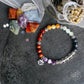 Conjunto de pulsera y piedras de 7 chakras