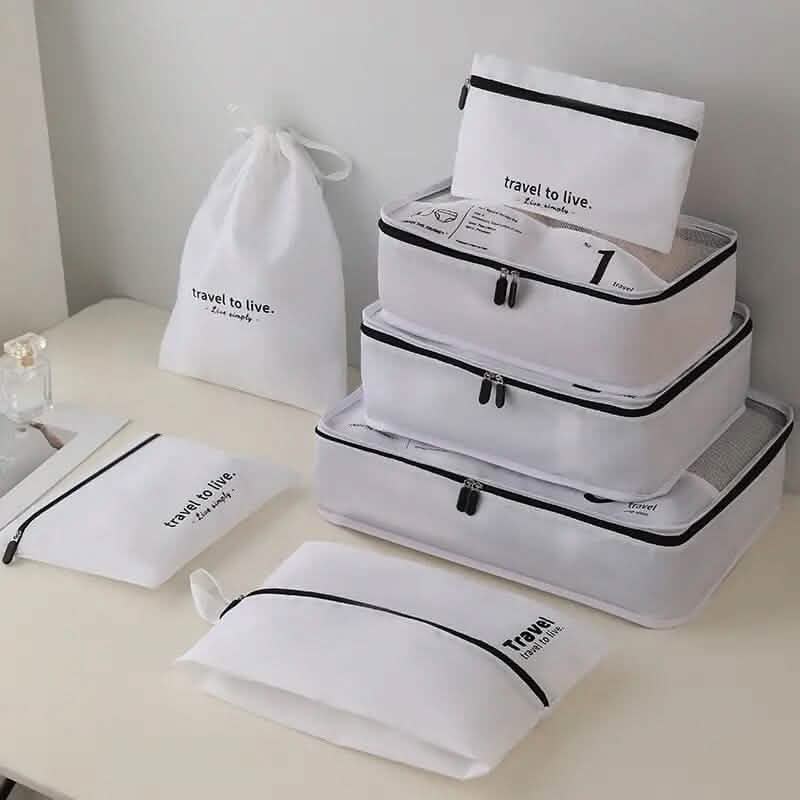 Juego de 7 piezas: Bolsas organizadoras de viaje