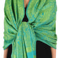 Sakkas 70" x 28" Paisley Self-Design Pashmina Shawl / Wrap / Stole