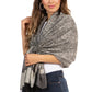 Sakkas 70" x 28" Paisley Self-Design Pashmina Shawl / Wrap / Stole