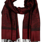 Sakkas 70" x 28" Paisley Self-Design Pashmina Shawl / Wrap / Stole