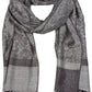 Sakkas 70" x 28" Paisley Self-Design Pashmina Shawl / Wrap / Stole
