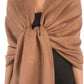 Sakkas 70" x 28" Paisley Self-Design Pashmina Shawl / Wrap / Stole
