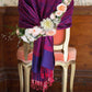 Sakkas 70" x 28" Paisley Self-Design Pashmina Shawl / Wrap / Stole