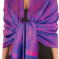 Sakkas 70" x 28" Paisley Self-Design Pashmina Shawl / Wrap / Stole