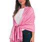 Sakkas 70" x 28" Paisley Self-Design Pashmina Shawl / Wrap / Stole