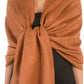 Sakkas 70" x 28" Paisley Self-Design Pashmina Shawl / Wrap / Stole
