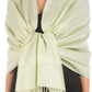 Sakkas 70" x 28" Paisley Self-Design Pashmina Shawl / Wrap / Stole