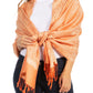 Sakkas 70" x 28" Paisley Self-Design Pashmina Shawl / Wrap / Stole