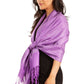 Sakkas 70" x 28" Paisley Self-Design Pashmina Shawl / Wrap / Stole
