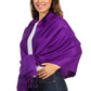 Sakkas 70" x 28" Paisley Self-Design Pashmina Shawl / Wrap / Stole