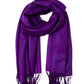 Sakkas 70" x 28" Paisley Self-Design Pashmina Shawl / Wrap / Stole